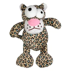 Leopardas pliušas didelėmis akimis