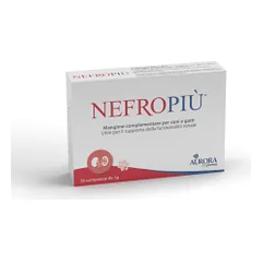 Aurora Biofarma Nefropiù pašaro papildas šunims ir katėms parduotuvėje pet24.lt