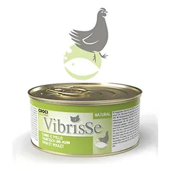 VIBRISSE konservai katėms su tunu ir vištiena 70g 1vnt (24) — 1 nuotrauka