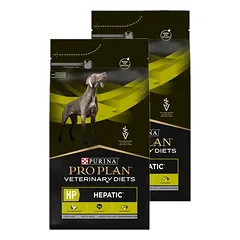 PRO PLAN Veterinary Diets HP Hepatic sausas šunų ėdalas, 2x12 kg