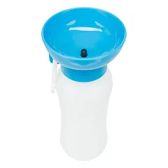 TRIXIE  Kelioninis butelis-gertuvė plast., 0.55 l