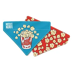 Max & Molly Dvipusis Kaklaskarė Popcorn - dvipusė kaklaskarė šunims — 2 nuotrauka