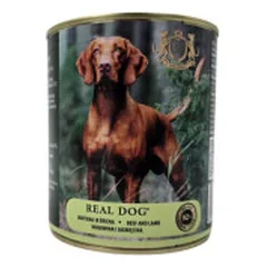 Real Dog konservai su jautiena ir ėriena šunims