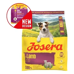 Josera Mini Adult With Lamb begrūdis sausas maistas mažų veislių išrankiems šunims su ėriena (MiniDeluxe), 10 kg