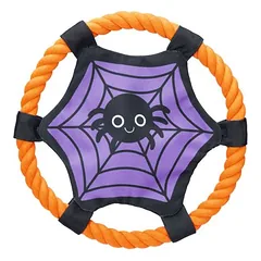 Beeztees Helovino žaislas šunims voratinklis, violetinis/oranžinis