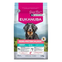 Eukanuba Dog Adult Special Care Mono Protein su lašiša, sausas maistas šunims 3 kg