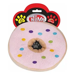 PET NOVA pliušinė spurga šuniui 12cm — 2 nuotrauka