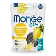 Monge Dog Gift Super M Immunity Support Rabbit with Lemon 150 g