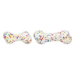 Flamingo žaislas šunims Kona, kaulas, baltos spalvos