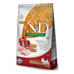 Farmina N&amp;D Ancestral Grain canine CHICKEN &amp; POMEGRANATE ADULT MINI 7kg