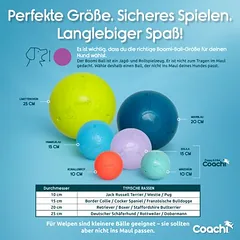 Coachi Boomi Ball žaislas šunims, Labai dideliems > 45 kg — 3 nuotrauka