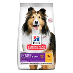Hill's Science Plan Sensitive Stomach & Skin Medium Adult sausas maistas šunims