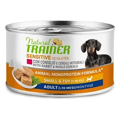 NT Sensitive No Gluten MINI Rabbit konservas su triušiena 150g (24)