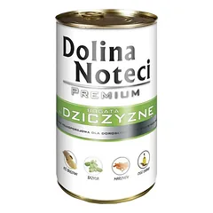 Konservai šunims su žvėriena Dolina Noteci Premium 400 g