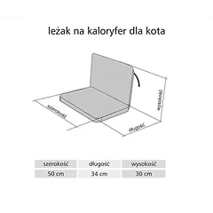 DIDELIS hamakas KATEI gultas lova ant radiatoriaus — 4 nuotrauka
