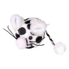 Trixie Mouseball minkštas pliušinis žaislas katėms pelės formos, 4.5 cm, 1 vnt. — 3 nuotrauka