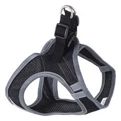 zooplus Exclusive Hunde-Softgeschirr Feel Free, schwarz