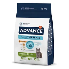 Advance Junior Sterilized Sausas maistas jaunoms sterilizuotoms katėms 10 kg
