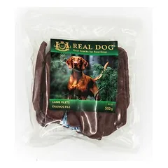 REAL DOG SNACKS Ėrienos file 500g parduotuvėje 1petshop.lt