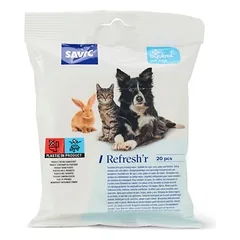 Savic Refresh'r Wipes Sensitive