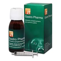 JT Pharma Gastro Pharma papildai šunims ir katėms gastrito gydymui, 55 ml