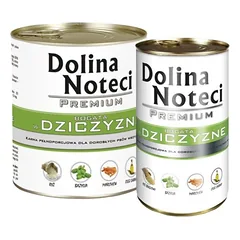 Konservai šunims su žvėriena Dolina Noteci Premium 400 g — 2 nuotrauka