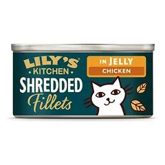 Lily's Kitchen Shredded Fillets drėgnas maistas katėms 24 x 70 g — 2 nuotrauka