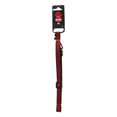 Active Dog Leash Strong S raudona nailoninė pavadė mažiems šunims su atspindinčia gija, 1,5×120 cm — 5 nuotrauka