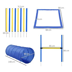 Agility komplektas 148 × 60 cm — 3 nuotrauka