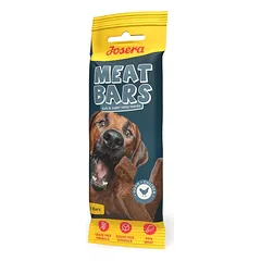 JOSERA Meat Bars Chicken džiovinti vištienos skanėstai batonėlių pavidalu, 12 x 40 g