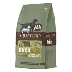 Quattro All Breed Junior Duck 3Kg parduotuvėje petreon.lt