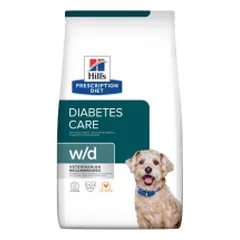 Hill's PD Canine w/d sausas pašaras diabetą turintiems šunims, 10 kg