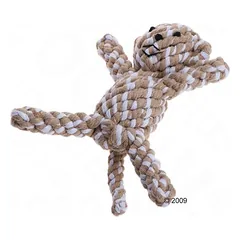 Hundespielzeug Tierfigur aus Baumwolltau