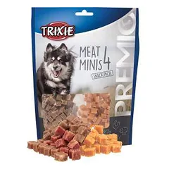 Trixie Premio 4 Superfoods skanėstai šunims su vištiena, antiena, jautiena, ėriena, 4 x 100 g