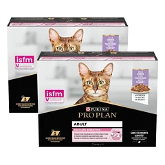 PURINA PRO PLAN Delicate Digestion su kalakuku w padažė Multipack 20x85g drėgnas maistas katėms su jautria virškinimo sistema