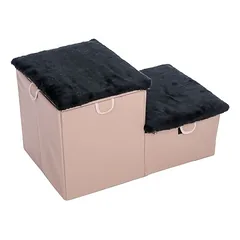 TIAKI sulankstomi augintinių laipteliai, 2 pakopų, L 62 x B 39 x H 35,5 cm — 2 nuotrauka