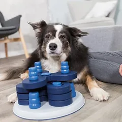 Trixie Dog Activity Flower Tower žaislas šunims, Ø 30 x H 13 cm — 2 nuotrauka