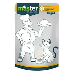 MASTER, konservai katėms su vištiena