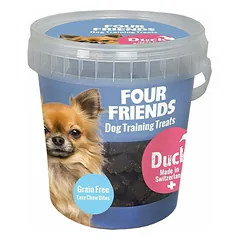Four Friends Training Treats Duck dresūros skanėstas šunims su antiena ir kepenėlėmis, 400 g