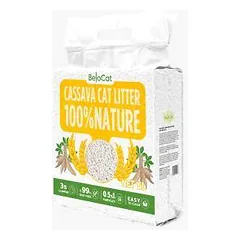 BeloCat Cassava kraikas išmaniems kačių tualetams, 6 l / 2,5 kg