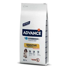 ADVANCE „Sensitive Medium/Maxi” šunų maistas vidutinių ir didelių veislių šunims turintiems jautrų skrandį 12 kg