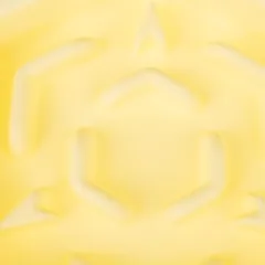 TIAKI lėtai ėsti skatinantis dubenėlis Yellow Hexagon, 450 ml — 5 nuotrauka