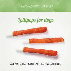 Antos skanėstai šunims su vištiena D'light Lollies 400g — 4 nuotrauka