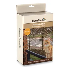 Beeztees tinklas katėms balkonui, skaidrus, Matmenys: 6 x 3 m — 2 nuotrauka