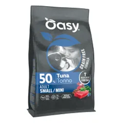 Oasy Grain Free Adult Small/Mini sausas pašaras su tunu mažų veislių šunims