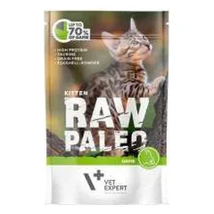 Raw Paleo Vet Expert Kitten drėgnas maistas kačiukams su žvėriena, 100 g