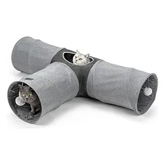 Lionto 3-Wege-Katzentunnel, L 30 x B 120 x H 80 cm — 1 nuotrauka