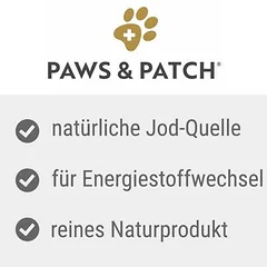 PAWS & PATCH jūros dumblių miltai, papildas — 2 nuotrauka