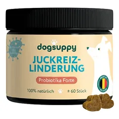 DogSuppy Juckreiz-Linderung 100 % natürlich 60 leckere Snacks