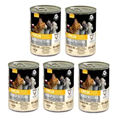 PetRepublic vištienos monoproteinų ėdalas katėms, gabalėliai padaže 5x400g